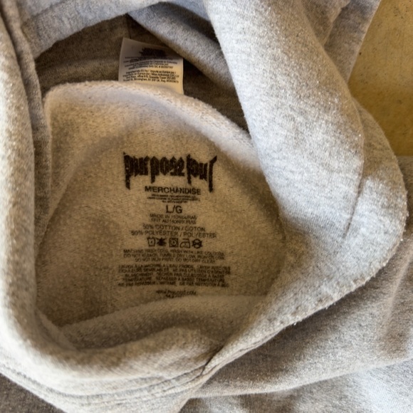 Justin Bieber Purpose Tour Hoodie - Picture 5 of 5